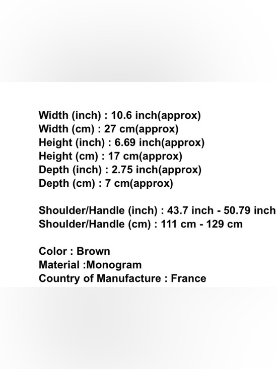 ✅LOUIS VUITTON TROCADERO 27 BAG - Picture 4 of 13